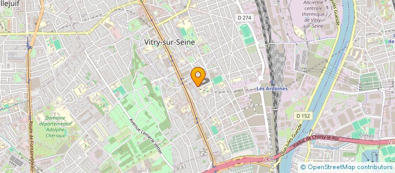 localisation de l'entreprise MONSIEUR TAHA MALKI à VITRY-SUR-SEINE