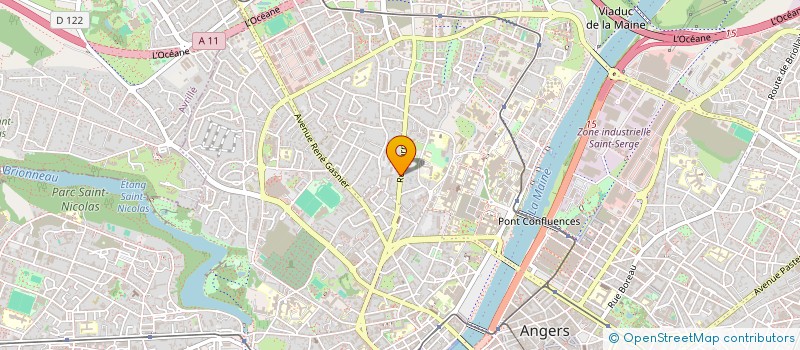 localisation de l'entreprise MONSIEUR TAHA MSADEK à ANGERS