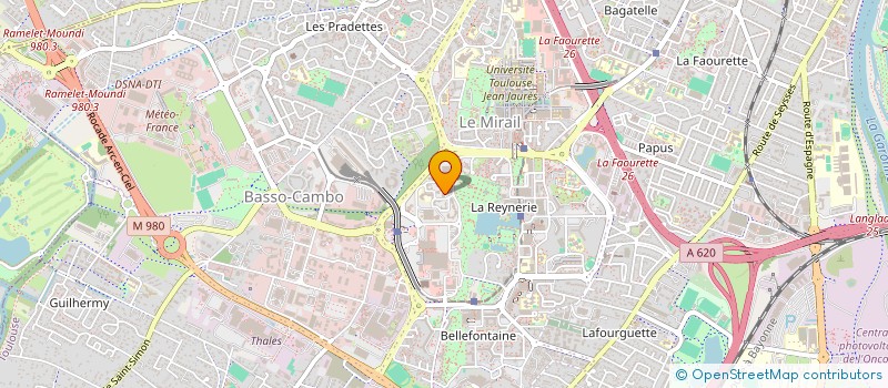 localisation de l'entreprise MONSIEUR TAHA NAIME  TOULOUSE