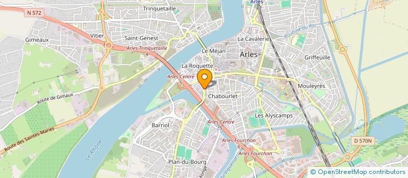 localisation de l'entreprise MONSIEUR TAHA SAHMOUDI à ARLES