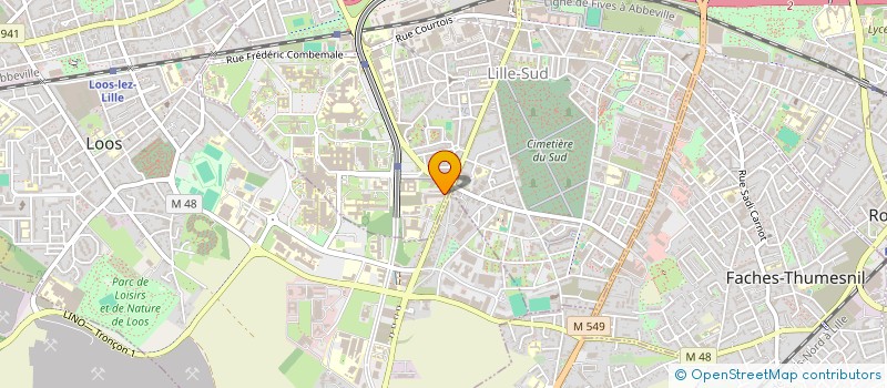 localisation de l'entreprise MONSIEUR TAHA TOUATI à LILLE