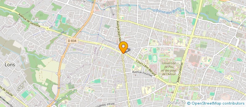 localisation de l'entreprise MONSIEUR TAHA ZAKARIA GUERFI à PAU