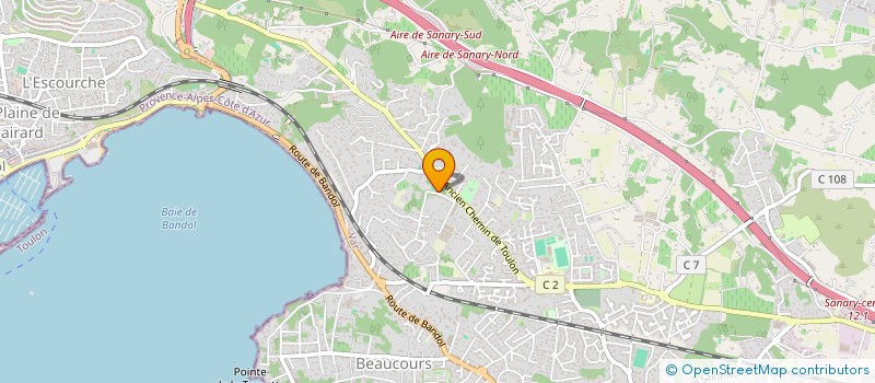 localisation de l'entreprise MONSIEUR TAHAR ABIDAT à SANARY-SUR-MER