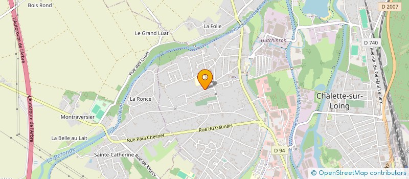 localisation de l'entreprise MONSIEUR TAHAR ABIDI à CHALETTE-SUR-LOING