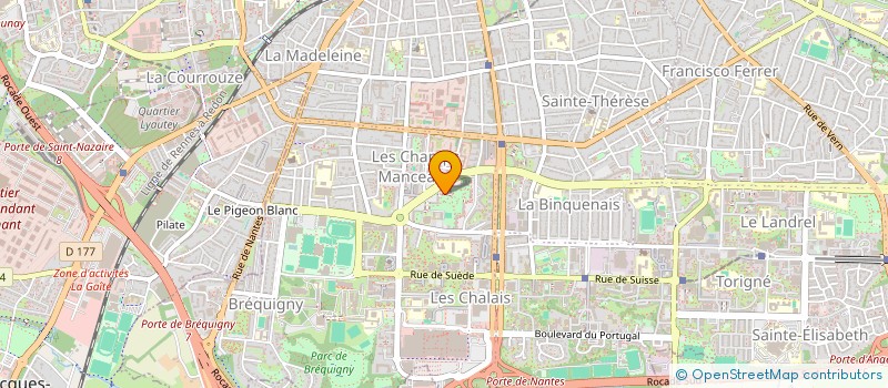 localisation de l'entreprise MONSIEUR TAHAR AHMED ALI BAKAR  RENNES