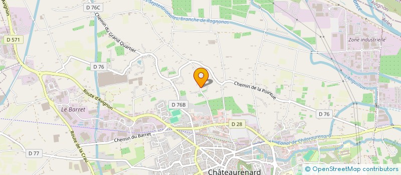 localisation de l'entreprise MONSIEUR TAHAR AJAL à CHATEAURENARD