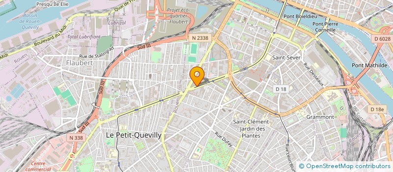 localisation de l'entreprise MONSIEUR TAHAR ARAB  ROUEN