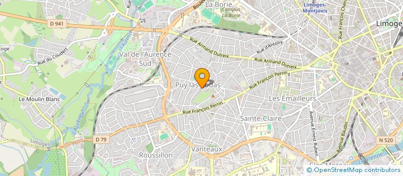 localisation de l'entreprise MONSIEUR TAHAR ARABECH à LIMOGES