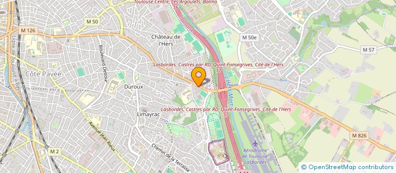 localisation de l'entreprise MONSIEUR TAHAR ARBANE à TOULOUSE