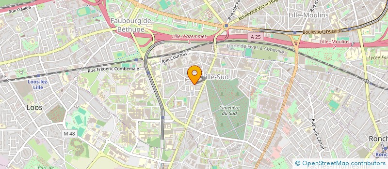 localisation de l'entreprise MONSIEUR TAHAR AZAHAF à LILLE