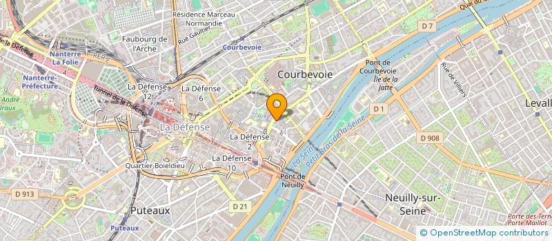 localisation de l'entreprise MONSIEUR TAHAR BELLILI  COURBEVOIE