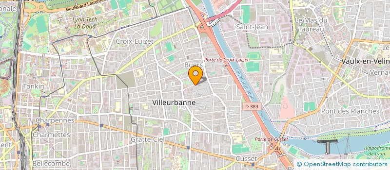 localisation de l'entreprise MONSIEUR TAHAR BEN SALEM  VILLEURBANNE