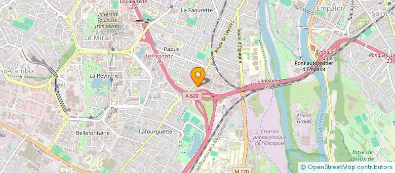 localisation de l'entreprise MONSIEUR TAHAR BENABDALLAH à TOULOUSE
