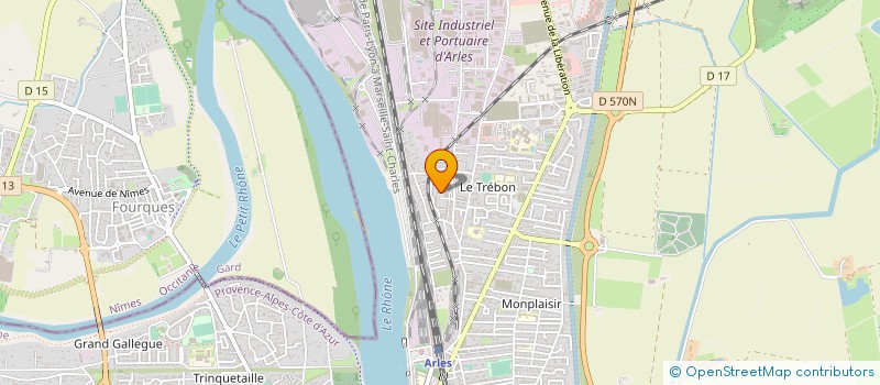 localisation de l'entreprise MONSIEUR TAHAR BITAM à ARLES
