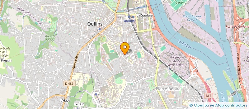 localisation de l'entreprise MONSIEUR TAHAR BOUDOUKHA  OULLINS-PIERRE-BENITE