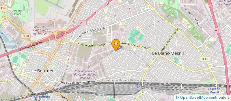 localisation de l'entreprise MONSIEUR TAHAR BOUGHILAS à DRANCY