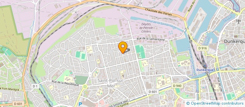 localisation de l'entreprise MONSIEUR TAHAR BOUKHATEM à DUNKERQUE