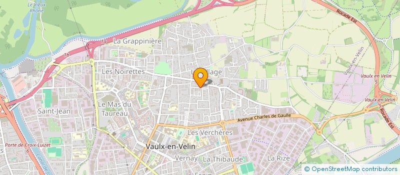 localisation de l'entreprise MONSIEUR TAHAR BOUMERAH  VAULX-EN-VELIN