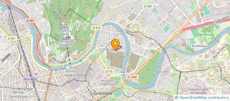 localisation de l'entreprise MONSIEUR TAHAR BOUTAGHANE  GRENOBLE