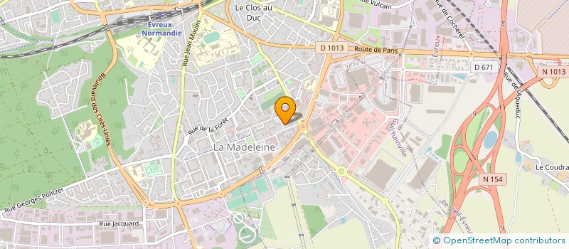 localisation de l'entreprise MONSIEUR TAHAR CHEFRI à EVREUX