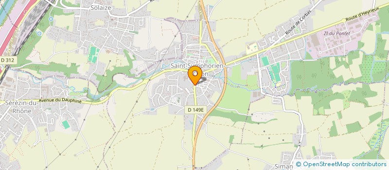 localisation de l'entreprise MONSIEUR TAHAR CHERFA  FEYZIN