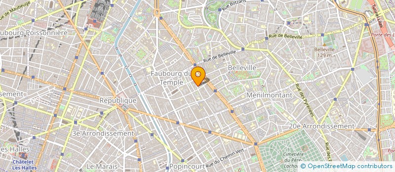 localisation de l'entreprise MONSIEUR TAHAR CHETIOUI à PARIS