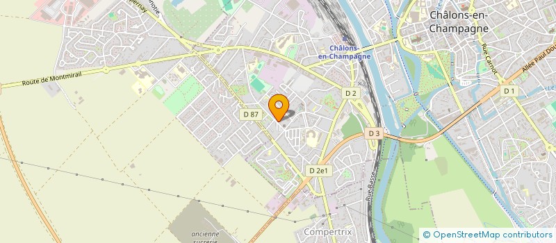 localisation de l'entreprise MONSIEUR TAHAR DERBAL à CHALONS-EN-CHAMPAGNE