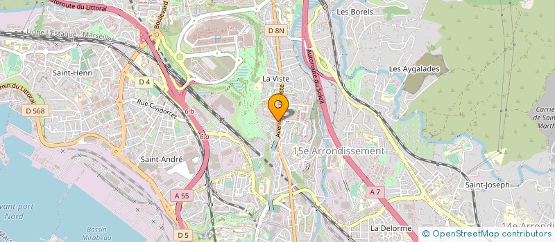 localisation de l'entreprise MONSIEUR TAHAR EL HADEUF à MARSEILLE