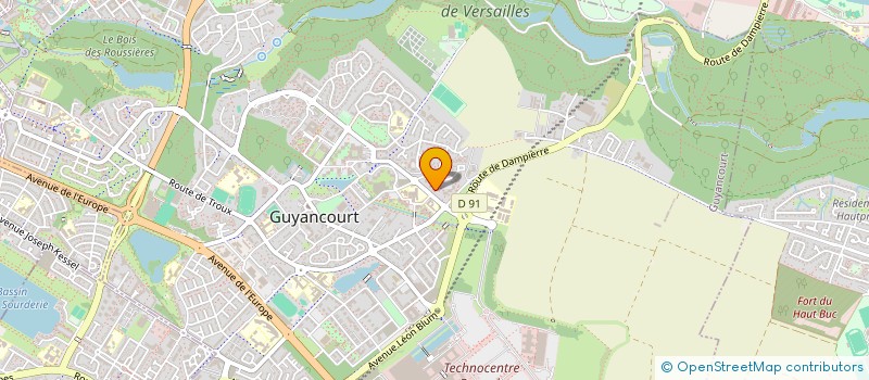 localisation de l'entreprise MONSIEUR TAHAR ENNEBATI  GUYANCOURT