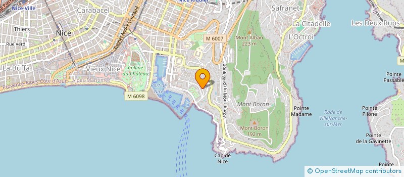 localisation de l'entreprise MONSIEUR TAHAR GUENDOUZI à NICE