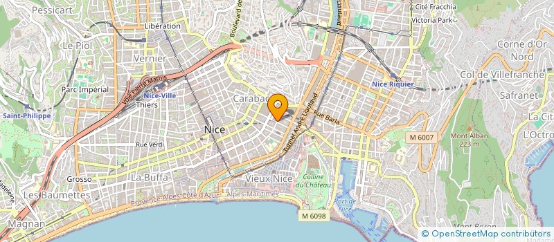 localisation de l'entreprise MONSIEUR TAHAR GUEZGUEZ à NICE