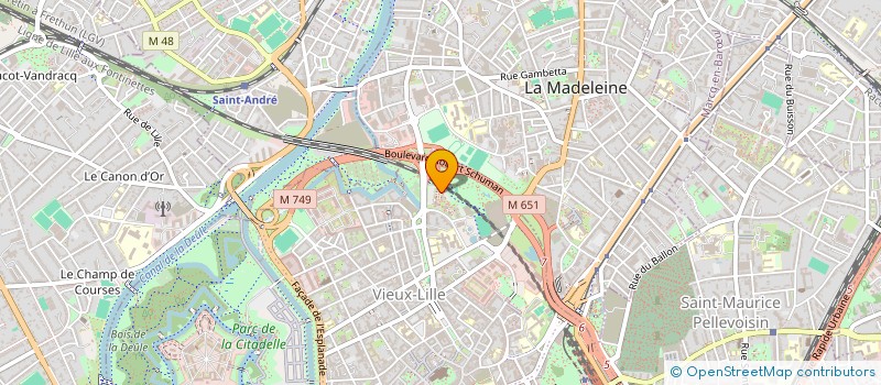 localisation de l'entreprise MONSIEUR TAHAR HAMDIDOUCHE à LILLE