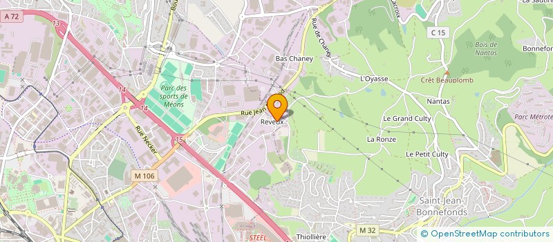 localisation de l'entreprise MONSIEUR TAHAR HEMICI  SAINT-ETIENNE