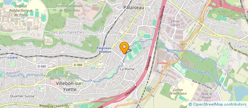 localisation de l'entreprise MONSIEUR TAHAR HNID  PALAISEAU