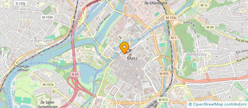 localisation de l'entreprise MONSIEUR TAHAR HOCINE  METZ