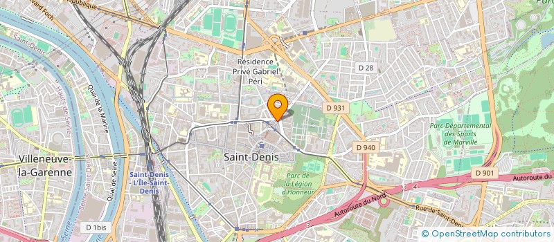 localisation de l'entreprise MONSIEUR TAHAR ICHAIALENE  SAINT-DENIS