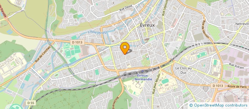 localisation de l'entreprise MONSIEUR TAHAR KECHIT à EVREUX