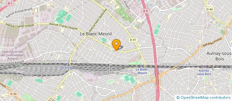 localisation de l'entreprise MONSIEUR TAHAR KOUIKI à LE BLANC-MESNIL