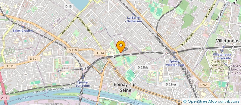 localisation de l'entreprise MONSIEUR TAHAR LALLOUCHE  EPINAY-SUR-SEINE