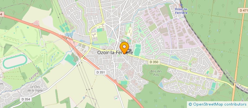 localisation de l'entreprise MONSIEUR TAHAR LARIBI  OZOIR-LA-FERRIERE