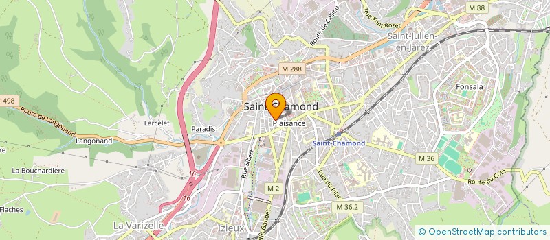 localisation de l'entreprise MONSIEUR TAHAR MAHDI à SAINT-CHAMOND