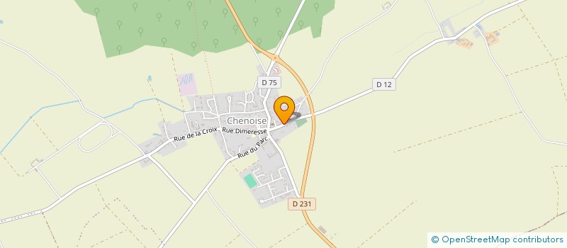 localisation de l'entreprise MONSIEUR TAHAR MEDJANI  CHENOISE-CUCHARMOY