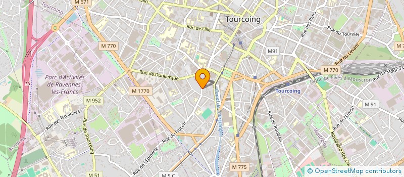 localisation de l'entreprise MONSIEUR TAHAR MENAD à TOURCOING