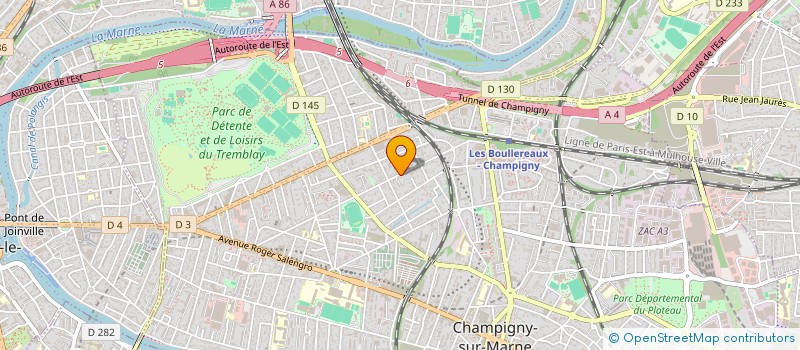 localisation de l'entreprise MONSIEUR TAHAR MOKRANI à CHAMPIGNY-SUR-MARNE