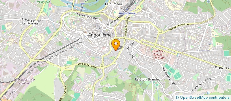 localisation de l'entreprise MONSIEUR TAHAR MORSLI à ANGOULEME