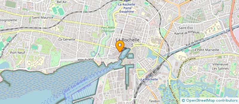 localisation de l'entreprise MONSIEUR TAHAR RAHMANE  LA ROCHELLE