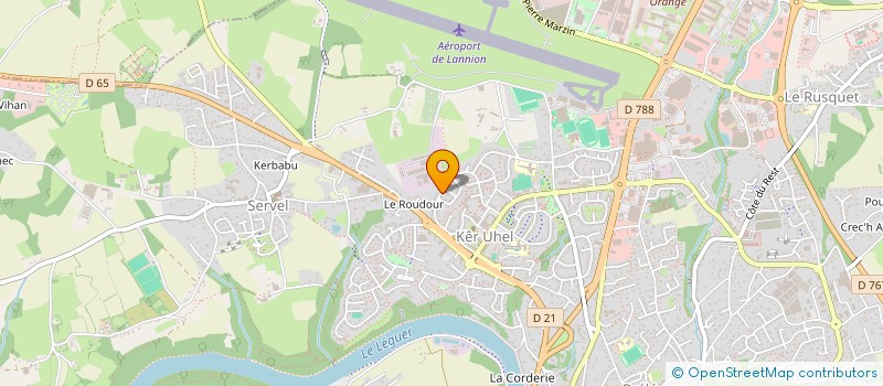 localisation de l'entreprise MONSIEUR TAHAR SAM à LANNION