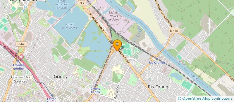 localisation de l'entreprise MONSIEUR TAHAR SEHIM  RIS-ORANGIS