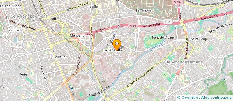 localisation de l'entreprise MONSIEUR TAHAR SERHANE à MARSEILLE