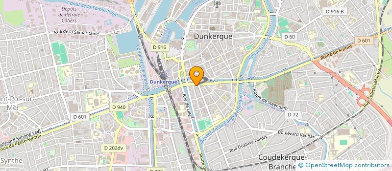 localisation de l'entreprise MONSIEUR TAHAR SIDALI à DUNKERQUE